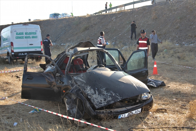 Elazığ’daki trafik kazasında ölü sayısı 2’ye çıktı