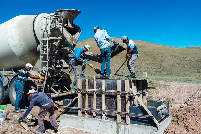 Erzurum Sakalıkesik Ovası sulamasında çalışmalar devam ediyor